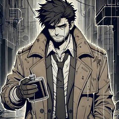 Rain-Drenched Mystery Unfolds