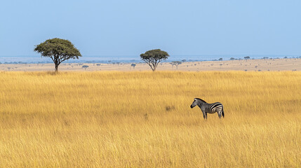 サバンナ-シマウマ