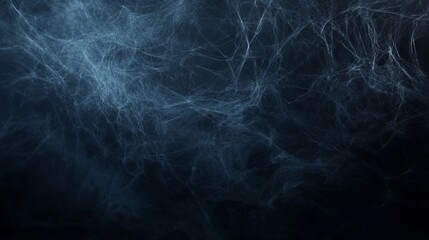 spooky cobweb background with dark gradient and fog, high detail, eerie and mysterious, Halloween atmosphere, subtle and elegant, atmospheric and rich design