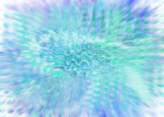 Obraz premium An abstract transparent iridescent color blur design element.