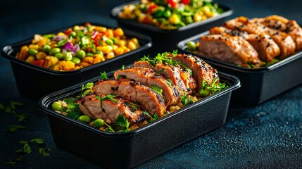 Convenient Keto & Low-Carb Meal Kits for Busy Professionals - Healthy Ready-Made Meals with Stylish Packaging
