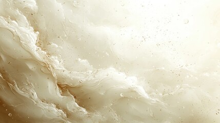 Abstract swirling patterns resembling clouds or waves in soft hues.