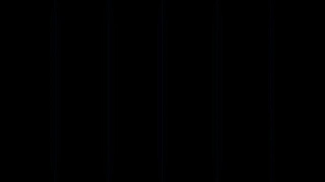 Neon blue light steaks, TV noise