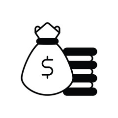 Profits vector icon