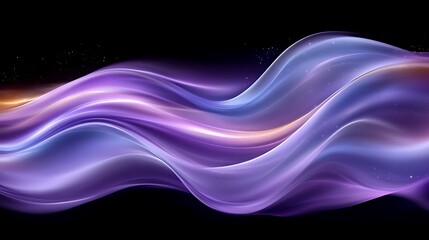 Naklejka premium Abstract Purple and Blue Wave Abstract Background Design