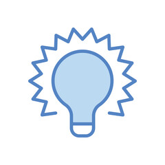 Idea icon education vector