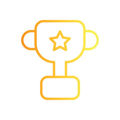 Award icon education vector