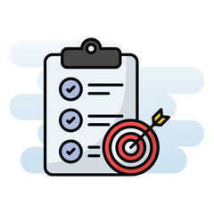 Target vector icon