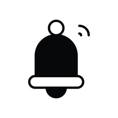 Bell icon education vector