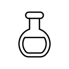 Chemistry icon education vector