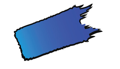  Abstract Red Brush Stroke on Orange Background