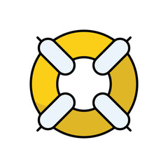 Lifebouy vector icon