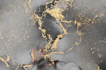 Original artwork photo of marble ink abstract art. High resolution photograph from exemplary original painting. Abstract painting was painted on HQ paper texture to create smooth marbling pattern.