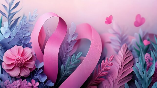 Awareness poster for World Cancer Day design.