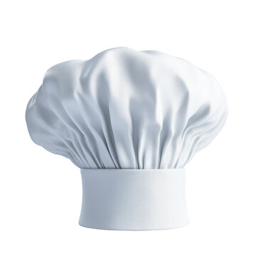Chefs hat on white or transparent background