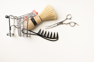 Buy tools for barbershop cart store vertical for instagram stories