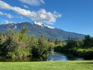 river in the Mountains