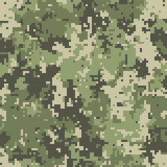 Training jungle alongside army identity. Pattern dress under invisible cover. Spot sporting of pixelated tan.