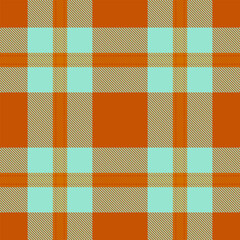 Seamless tartan vector pattern for fabric, ideal for creating st