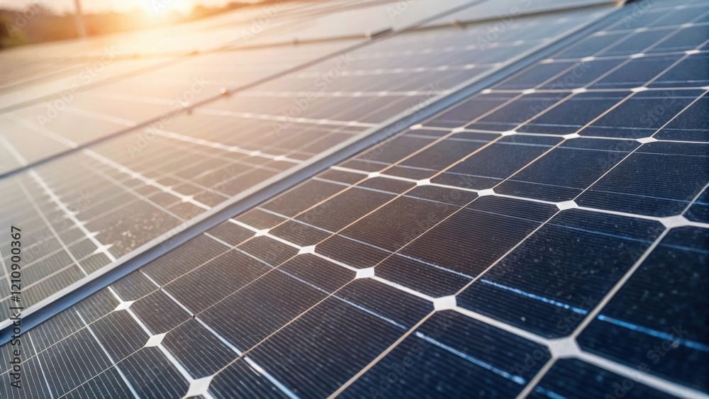 Poster a closeup view reveals the intricate texture of a solar panels surface with minute photovoltaic cell