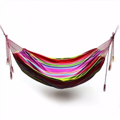 hammock on a white