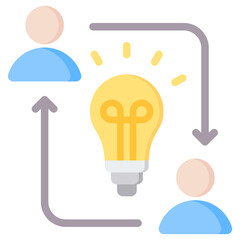 Collaboration Flat Icon