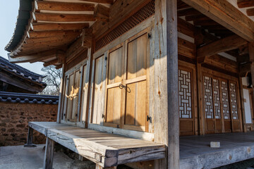 The old Choi family home in Gyeongju, Korea