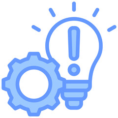 Innovation Blue Icon