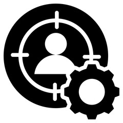 Personalization Glyph Icon