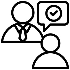 Follow Up Outline Icon