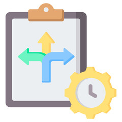 Flexibility Program Flat Icon
