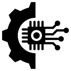 Technology Glyph Icon