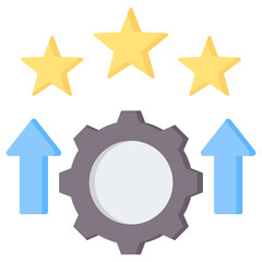 Improvement Flat Icon