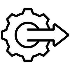 Breakthrough Outline Icon