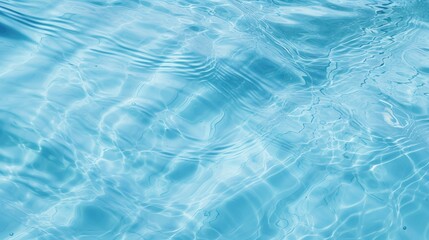 Fototapeta premium Aerial top view of clam ocean water