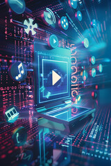 Exploration of the Digital World: An Illustration of MP4 File Concept