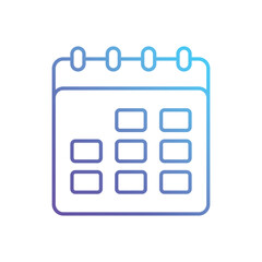Calendar vector icon