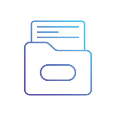 Folder vector icon