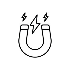 Magnet vector icon