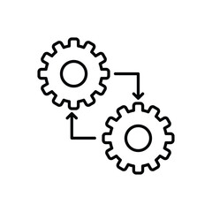 Management vector icon