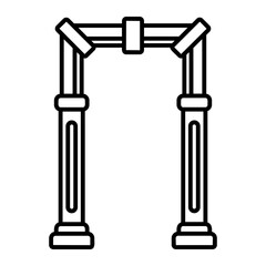 building Line Icon