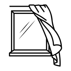 window Line Icon