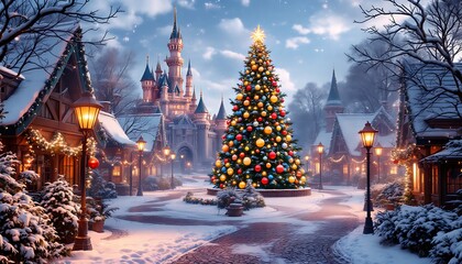 Enchanted Christmas Village: A Winter Wonderland