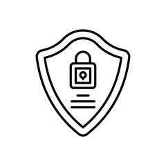 Protection vector icon