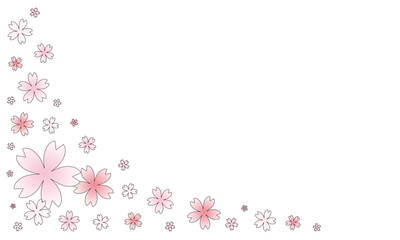 桜のイラスト素材