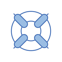 Lifebouy vector icon