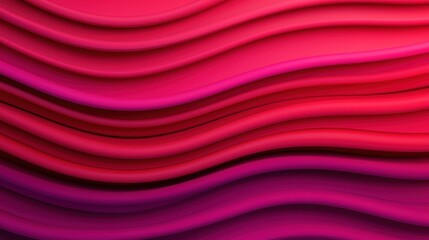Abstract Wave Pattern in Vibrant Red and Pink Tones for Backgrounds
