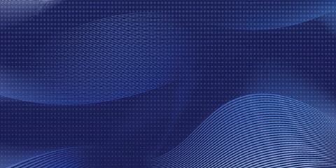 Naklejka premium Blue smoke dark background, abstract pattern Simple, modern design for covers
