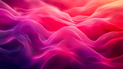 Obraz premium Abstract Pink and Purple Fabric Waves