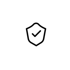 Safe symbol widget vector line art, sign and symbol outline. mobile apps icon and technology symbol vector icon